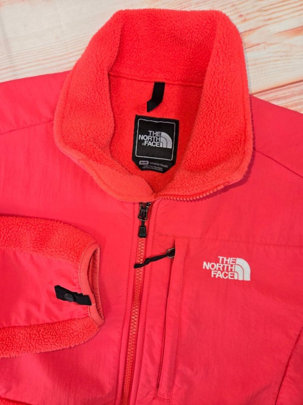 The North Face Womens Polartec Pink Jacket Medium
